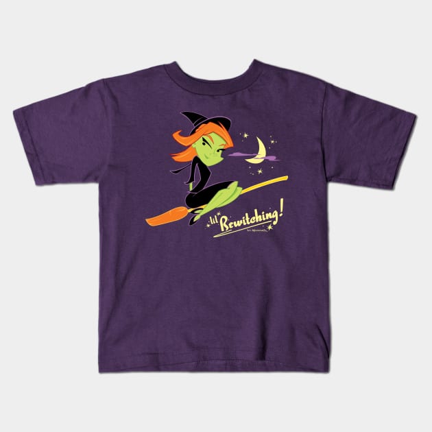 Lil Monstrrrs: Lil Bewitching! Kids T-Shirt by scout1138